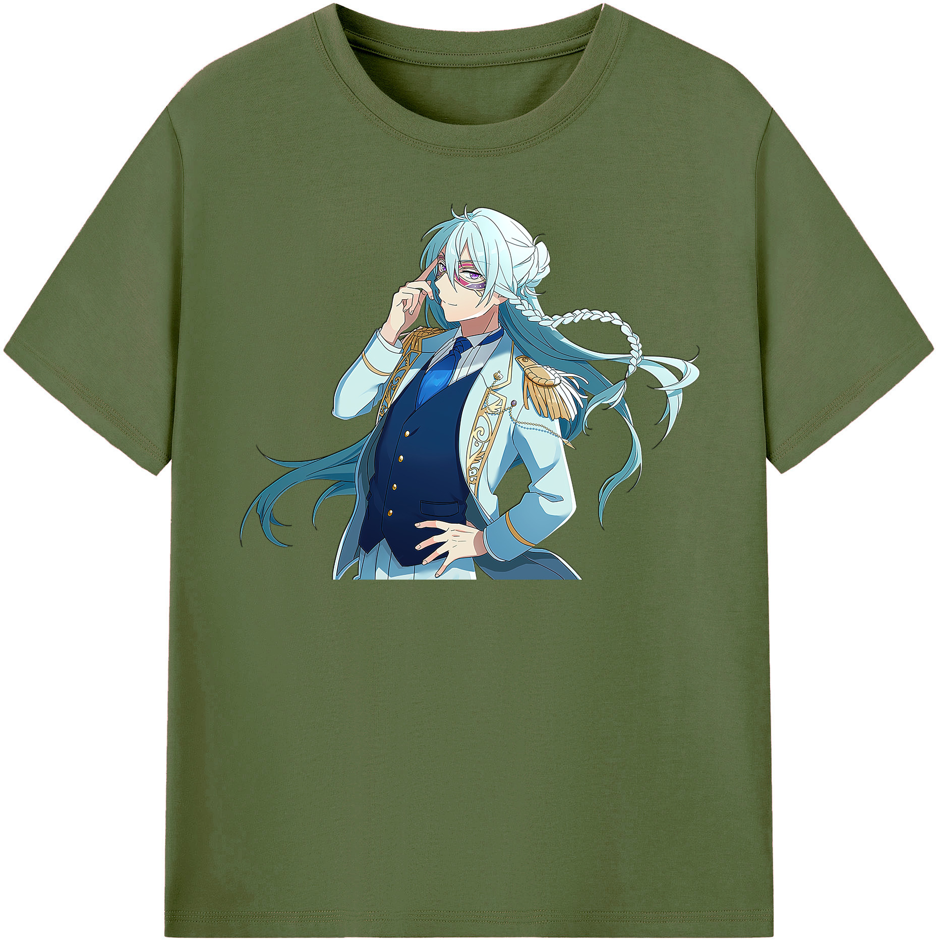 （画像用） あんさんぶるスターズ! Ensemble Stars 綿100％半袖Tシャツ（フロントプリント）